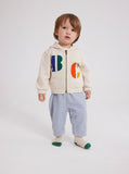 Bobo Choses Baby Beige Multicolor BC Zipped Hoodie