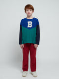 Bobo Choses Navy Big B Long Sleeve T-shirt