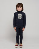 Bobo Choses Midnight Blue Big B Turtleneck T-shirt