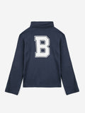 Bobo Choses Midnight Blue Big B Turtleneck T-shirt