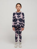 Bobo Choses Kids Lavender Retro Flowers All Over Leggings