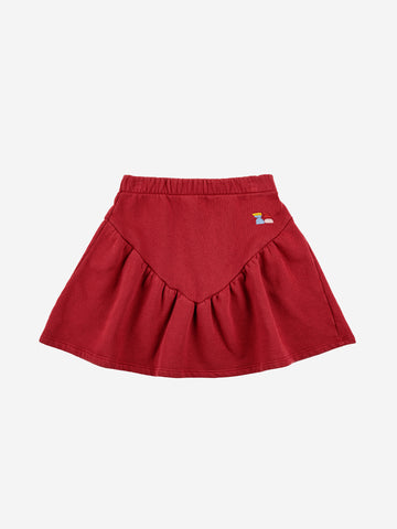 Bobo Choses Red Funny Friends Skirt