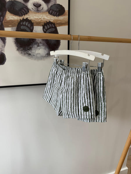 Colmar Jeep/White Seersucker Swim Trunk 3755-9am-769