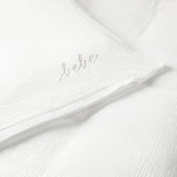Domani Home 3 Piece White Crib Set in Pouch with Inserts Included