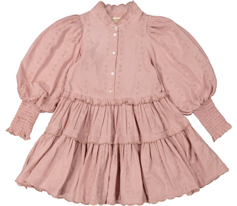 Marmar Copenhagen Cream Taupe Heart Dela Dress