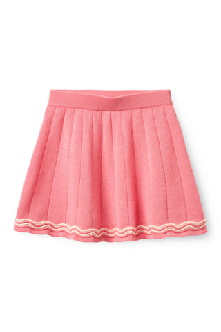Copenhagen Colors Pink/Cream Knit Tennis Skirt