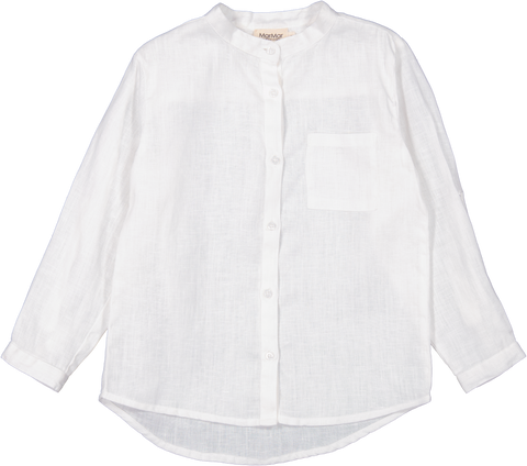 Marmar Copenhagen White Theodor Shirt