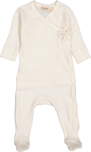 Marmar Copenhagen Flour White Pointelle Rubetta Onesie