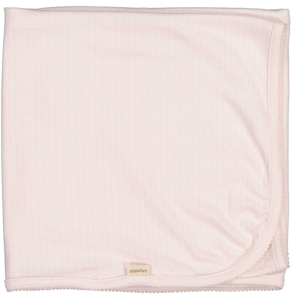 Marmar Copenhagen Rose Meringue Rib Alida Blanket