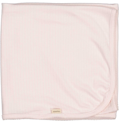 Marmar Copenhagen Rose Meringue Rib Alida Blanket