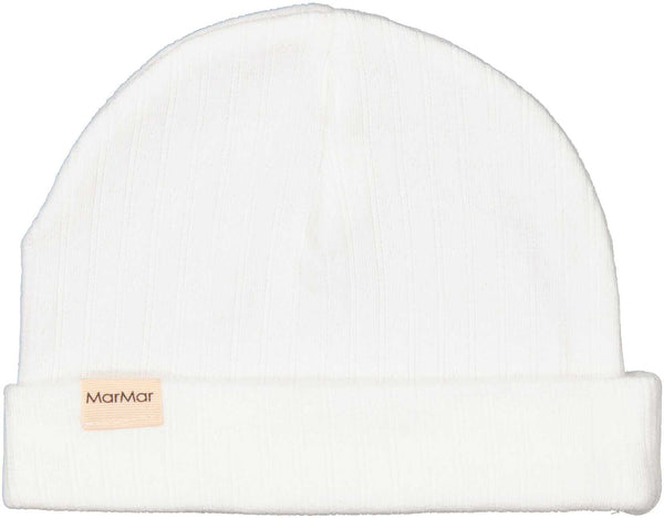 Marmar Copenhagen Gentle White Rib Aiko Hat