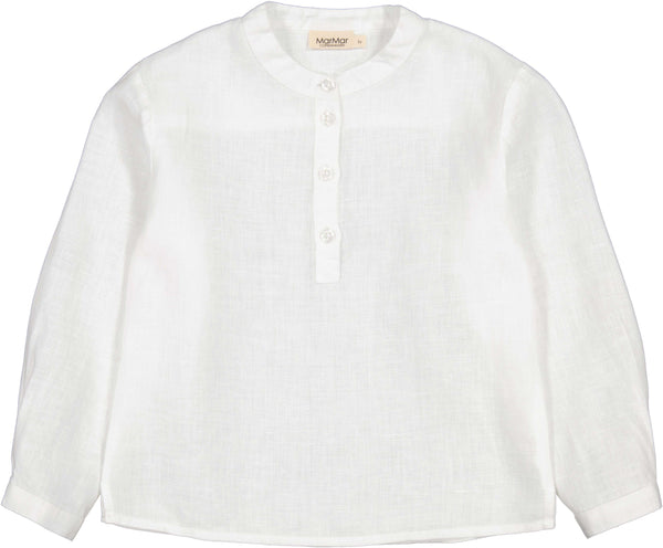 Marmar Copenhagen White Linen Shirt