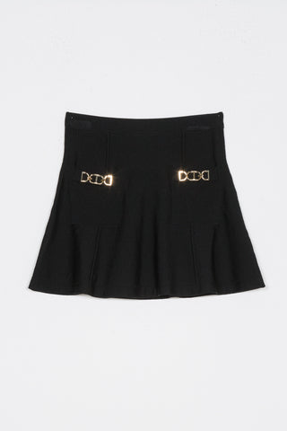 Twinset Black Mini Skirt