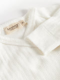 Marmar Copenhagen Gentle White Pointelle Rubetta Onesie
