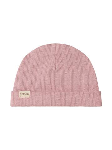 Marmar Copenhagen Soft Berry Pointelle Aiko Hat