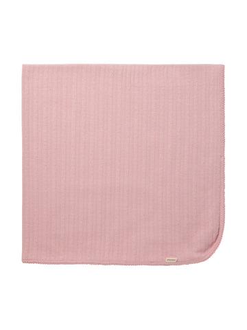 Marmar Copenhagen Soft Berry Pointelle Alida Blanket