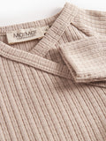 Marmar Copenhagen Soft Beige Rib Rubetta Onesie