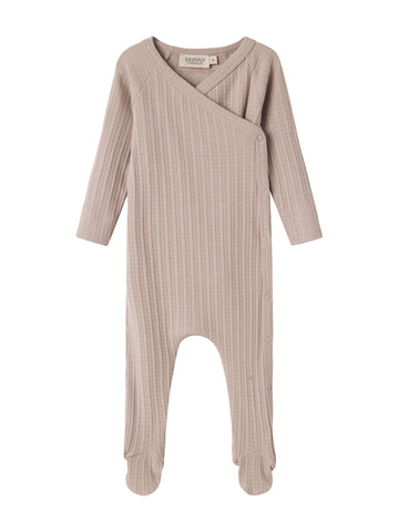 Marmar Copenhagen Soft Beige Rib Rubetta Onesie