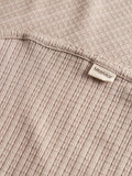 Marmar Copenhagen Soft Beige Rib Alida Blanket