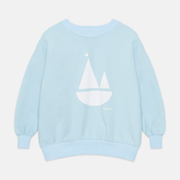 Weekend House Kids Celeste Boat Sweatshirt