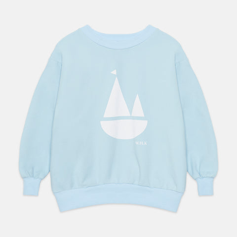 Weekend House Kids Celeste Boat Sweatshirt