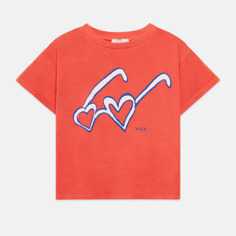 Weekend House Kids Fresa Heart Glasses T-shirt