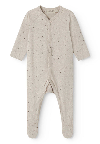Marmar Copenhagen Beige Melange Dot Renas Footie