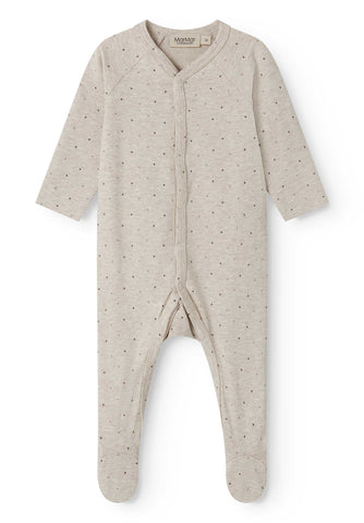 Marmar Copenhagen Beige Melange Dot Renas Footie