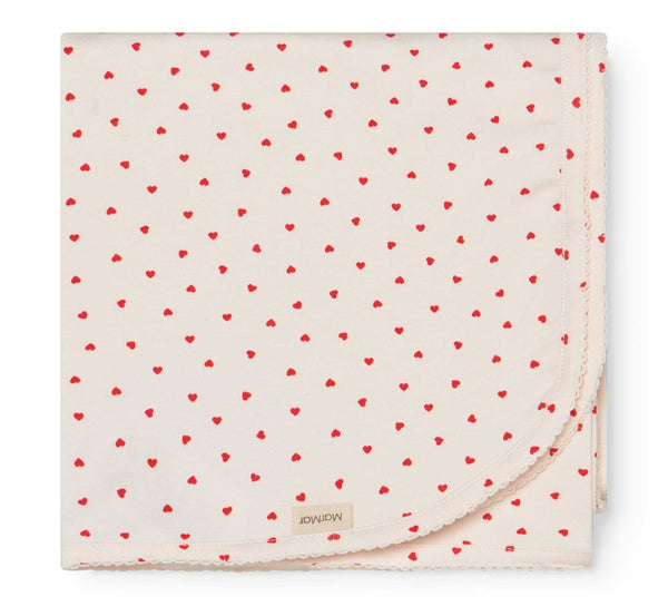 Marmar Copenhagen Happy Hearts Alida Blanket