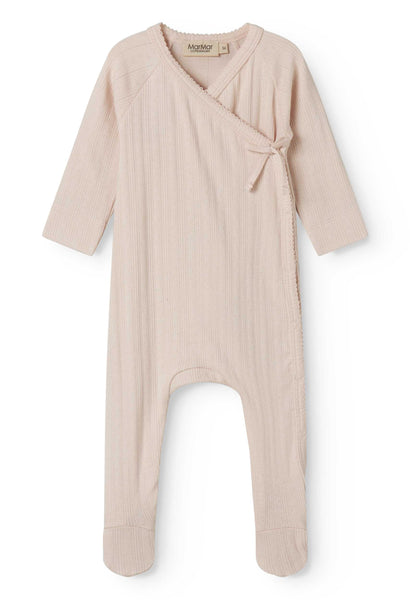 Marmar Copenhagen Misty Pink Pointelle Rubetta Footie