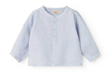 Marmar Copenhagen Blue Mist Linen Shirt + Short Set