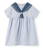 Marmar Copenhagen Blue Mist Linen Dresea Dress