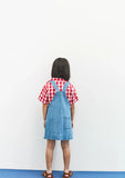Weekend House Kids Denim Apple Dress
