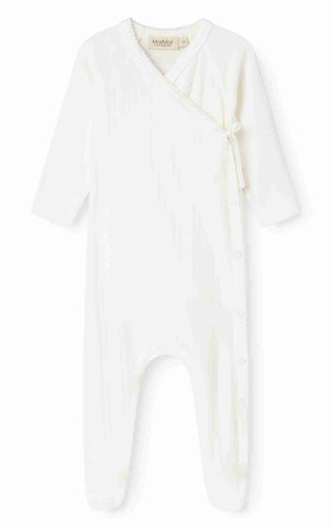Marmar Copenhagen Gentle White Pointelle Rubetta Footie