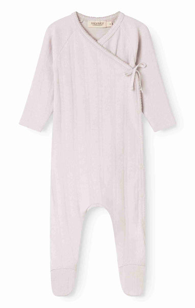 Marmar Copenhagen Violet Dust Pointelle Rubetta Footie