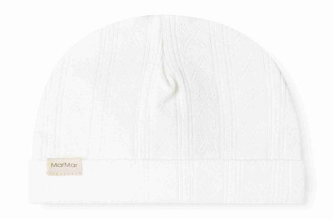 Marmar Copenhagen Gentle White Pointelle Aiko Hat