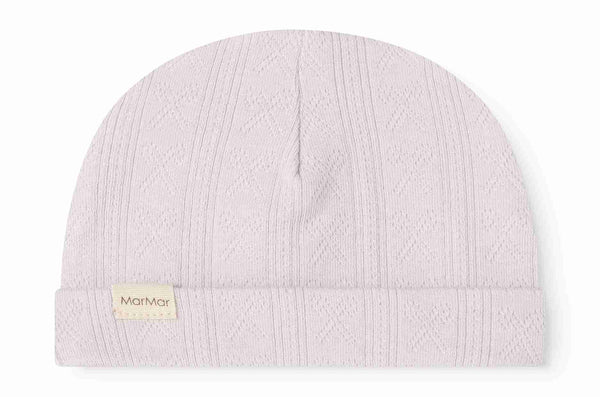 Marmar Copenhagen Violet Dust Pointelle Aiko Hat