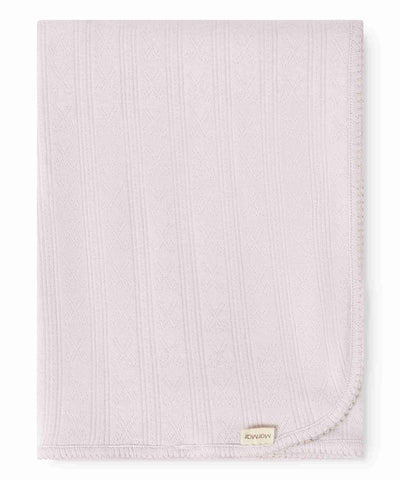 Marmar Copenhagen Violet Dust Pointelle Alida Blanket
