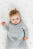Ely's & Co Dusty Blue Winter Wearable Blanket