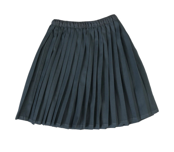 Lil Legs Analogie Slate Knife Pleated Skirt