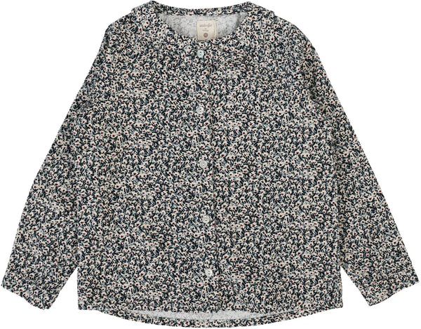Lil Legs Analogie Dusty Blue Daisy Floral Blouse