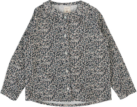 Lil Legs Analogie Dusty Blue Daisy Floral Blouse