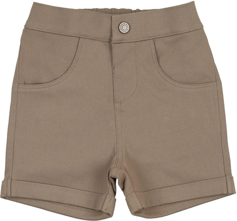 Lil Legs Taupe Weekday Shorts WS-TPE