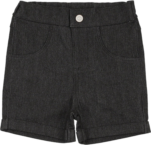 Lil Legs Black Denim Weekday Shorts WS-BLAD