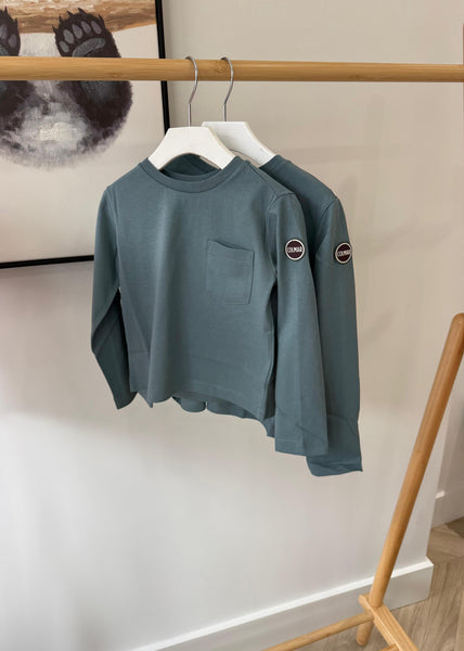 Colmar Railway Blue Long Sleeve T-shirt 3506-6sh-763