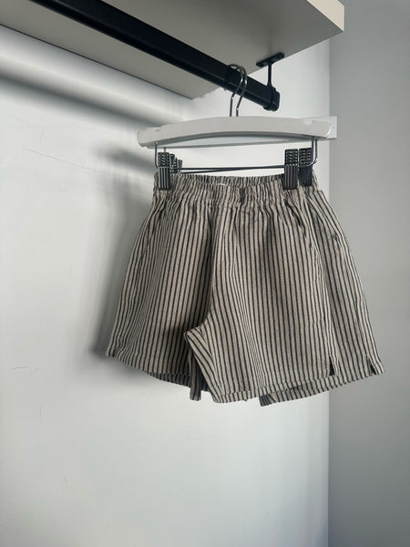 Bene Bene Natural Herring Stripe Shorts