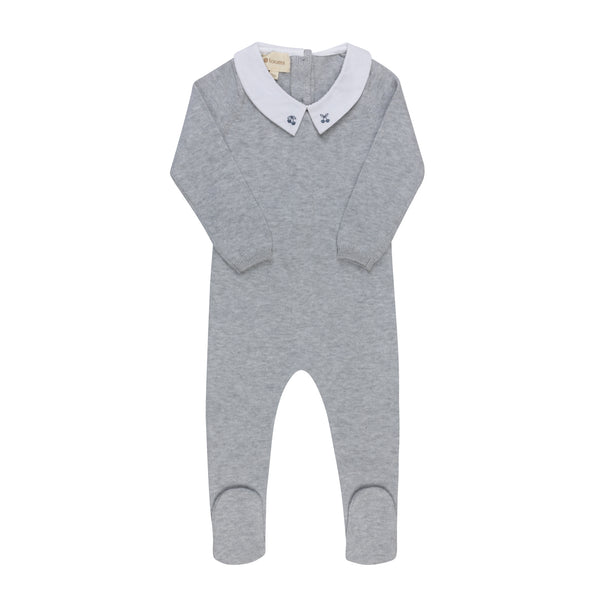 Ely's & Co Looms Blue Fair Isle Collection Footie