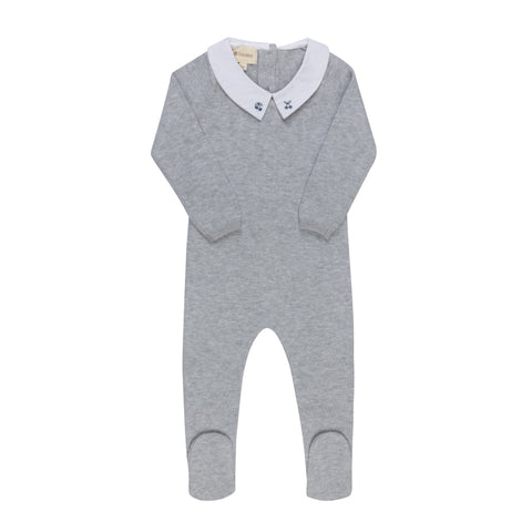 Ely's & Co Looms Blue Fair Isle Collection Footie