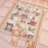 Lil Teddy Toyshop Sugary Pink Blanket