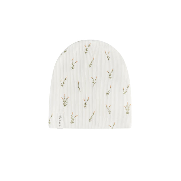 Ely's & Co Ivory/Pink Lilac Beanie
